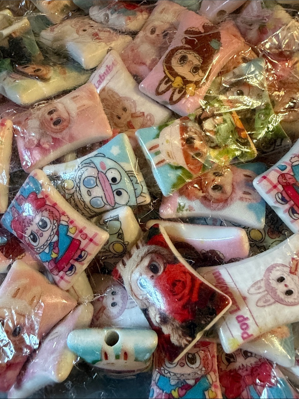 50 pc Labu and friends Pillow beads